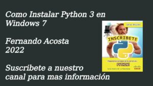 Instalación de Python 3.8 en Windows 7: Paso a paso - CodigosPython
